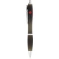 Nash ballpoint pen coloured barrel and black grip (black ink)