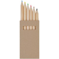 Ayola 6-piece coloured pencil set