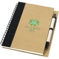 Priestly recycled notebook with pen