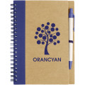 Priestly recycled notebook with pen