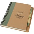 Priestly recycled notebook with pen