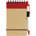 Zuse A7 recycled jotter notepad with pen