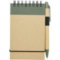 Zuse A7 recycled jotter notepad with pen