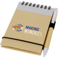 Zuse A7 recycled jotter notepad with pen