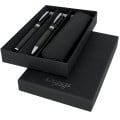 Carbon duo pen gift set with pouch (black ink)