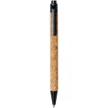 Midar cork and wheat straw ballpoint pen (black ink)