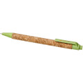 Midar cork and wheat straw ballpoint pen (black ink)