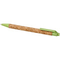 Midar cork and wheat straw ballpoint pen (black ink)