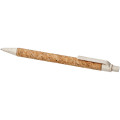 Midar cork and wheat straw ballpoint pen (black ink)