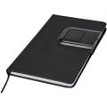 Cation notebook with wireless charging pad