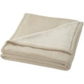 Springwood soft fleece and sherpa plaid blanket