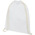 Oregon 100 g/m² cotton drawstring bag 5L