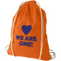 Oregon 100 g/m² cotton drawstring bag 5L