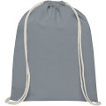 Oregon 100 g/m² cotton drawstring bag 5L