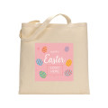 Easter 5oz Natural Cotton Shopper 3