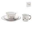 ERAMIK 4 piece ceramic place setting