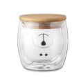 SMILE Double wall borosilicate mug