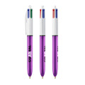 BIC® 4 Colours Shine ballpen