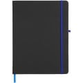 Noir large notebook with lined pages