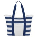 BLINKY STRIPES Beach bag striped