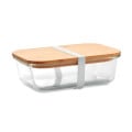 TUNDRA LUNCHBOX Glass lunchbox with bamboo lid