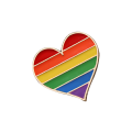 Rainbow Soft Enamelled Pin Badges