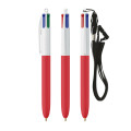 BIC® 4 Colours Soft with Lanyard