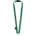 Adam recycled PET lanyard with two hooks