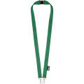 Adam recycled PET lanyard with two hooks