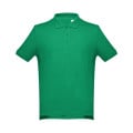 THC ADAM. Men's short-sleeved cotton polo shirt