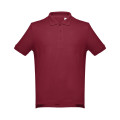 THC ADAM. Men's short-sleeved cotton polo shirt