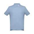 THC ADAM. Men's short-sleeved cotton polo shirt