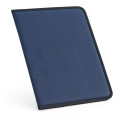 CUSSLER. A4 folder in 600D with lined sheet pad