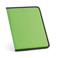 CUSSLER. A4 folder in 600D with lined sheet pad