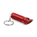 TORCHEN. Metal keyring Torch with bottle opener