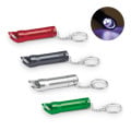 TORCHEN. Metal keyring Torch with bottle opener