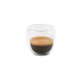 EXPRESSO. Isothermal glass coffee set with 2 glasses