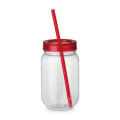 STRAW. Cup with straw 550 ml