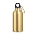 LANDSCAPE. Aluminium sports bottle with carabiner 400 mL