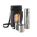 DURANT. Stainless steel thermos and mugs set