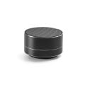 FLOREY. Portable 3W speaker with 3h battery life in 100% recycled aluminium and 100% rABS