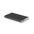 MARCET. Power bank slim 4'000 mAh in recycled aluminium (100% rAL) and recycled ABS (100% rABS)