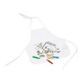 NILO. Children's apron for colouring in non-woven (80 g/m²)