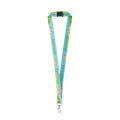 DOVER. Recycled polyester (100% rPET) sublimation lanyard with carabiner