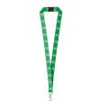 DOVER. Recycled polyester (100% rPET) sublimation lanyard with carabiner