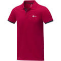 Morgan short sleeve men's duotone polo