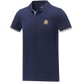 Morgan short sleeve men's duotone polo