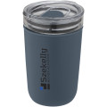 Bello 420 ml glass tumbler with recycled plastic outer wall