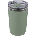 Bello 420 ml glass tumbler with recycled plastic outer wall