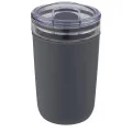 Bello 420 ml glass tumbler with recycled plastic outer wall